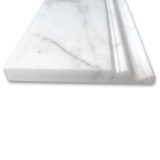 Phào chỉ đá Calacatta Gold Baseboard (phào chân tường) — bề mặt đánh bóng (polished), Rochelle Couture