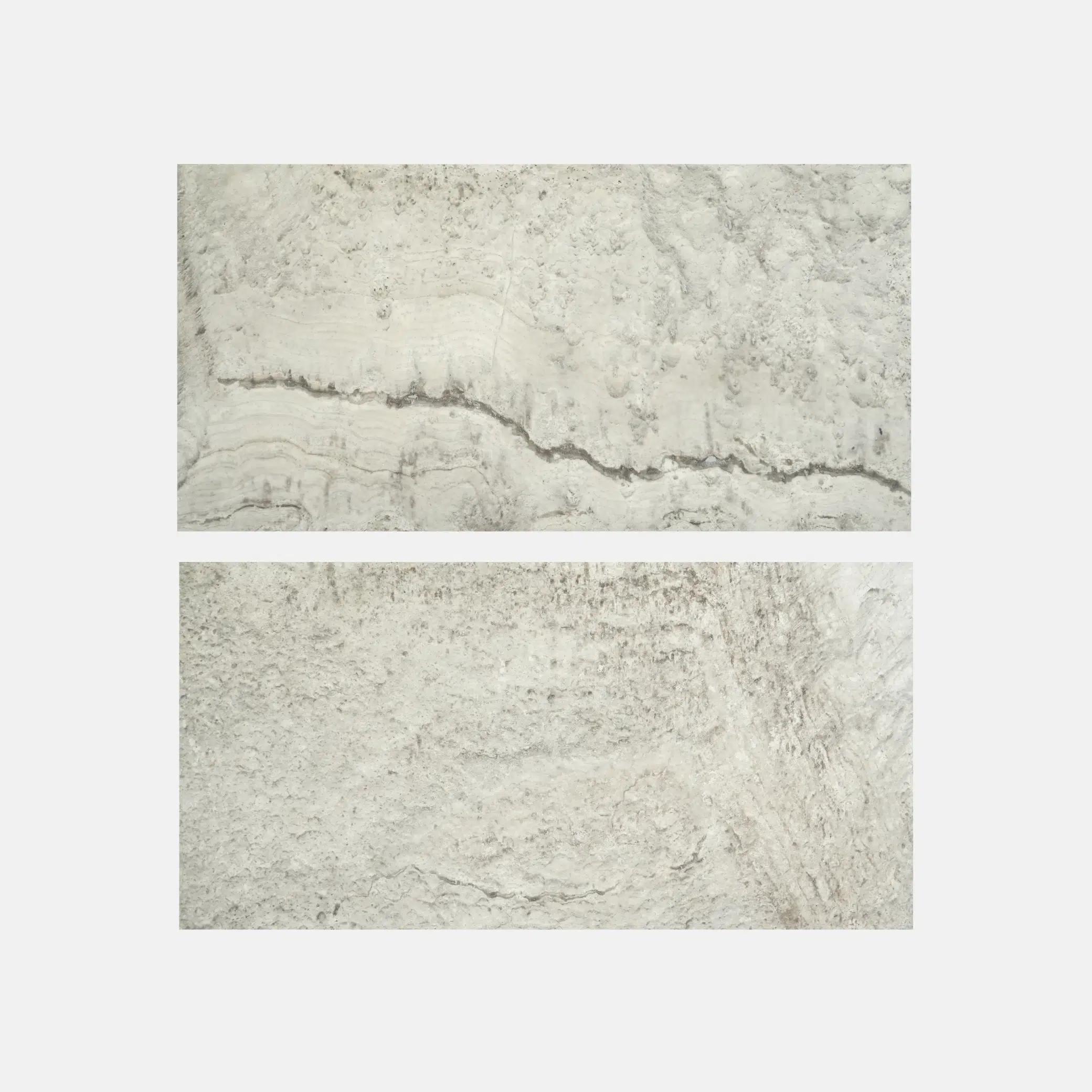 Silver Travertine — gạch bề mặt honed