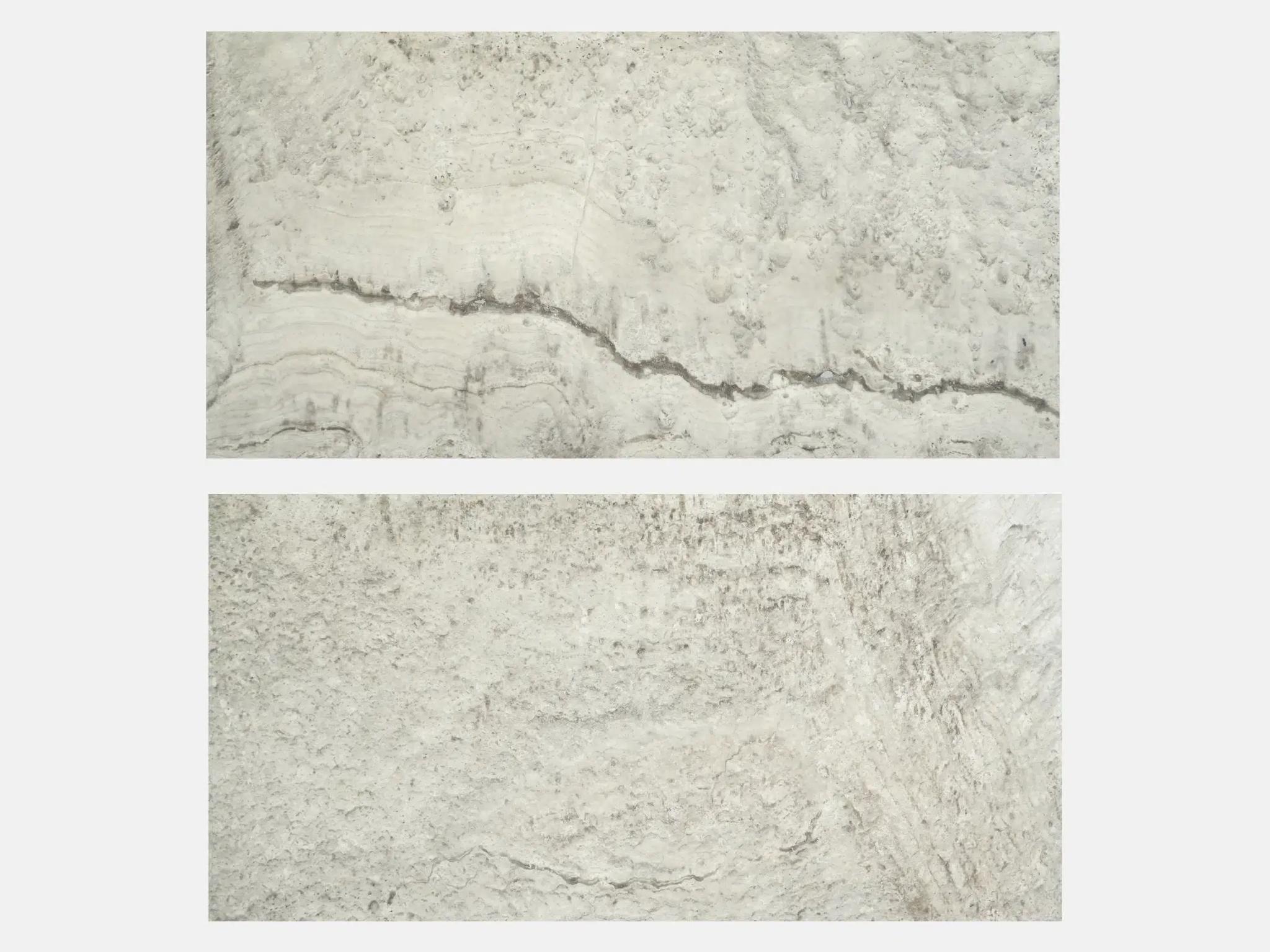 Silver Travertine — gạch bề mặt honed