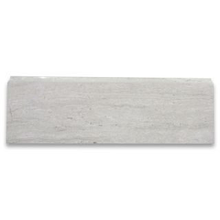 Phào chỉ đá Athens Silver Cream Baseboard (phào chân tường) — bề mặt đánh bóng (polished), Rochelle Couture