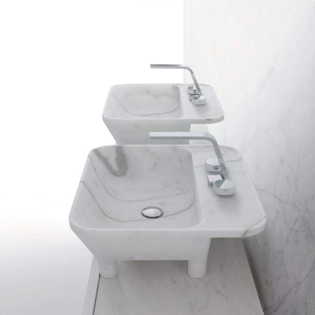 Lavabo đá nguyên khối IV — nội thất đá Rochelle Stone