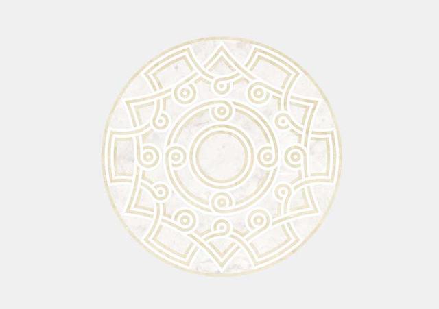 Hoa văn đá khảm marble Palermo — Rochelle Stone