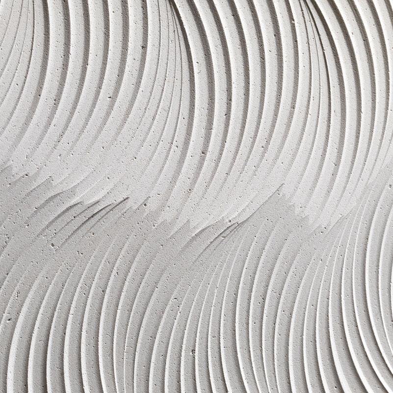 Vách đá 3D Crine — bề mặt đá tự nhiên điêu khắc nổi khối, Lithos
