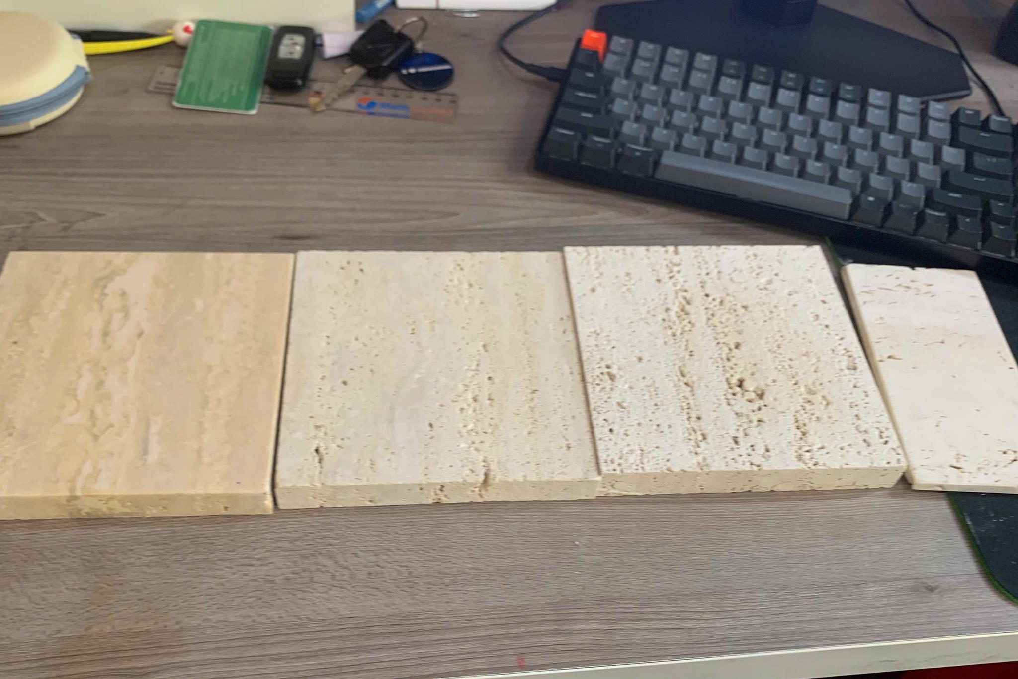 Mẫu đá — Travertine (nhiều loại)