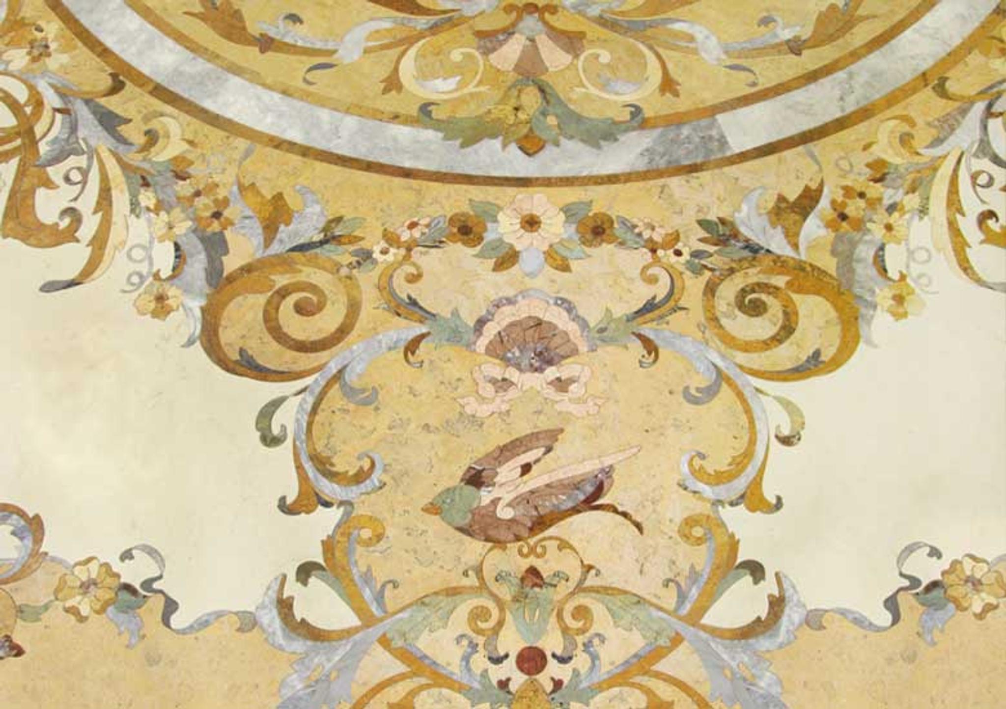Hoa văn đá khảm marble Parisian — Rochelle Couture