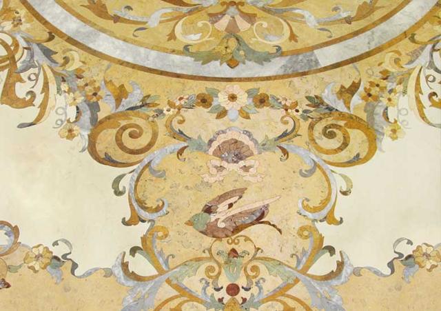 Hoa văn đá khảm marble Parisian — Rochelle Stone