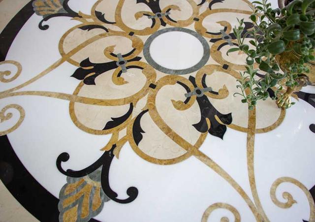 Hoa văn đá khảm marble Italian — Rochelle Stone