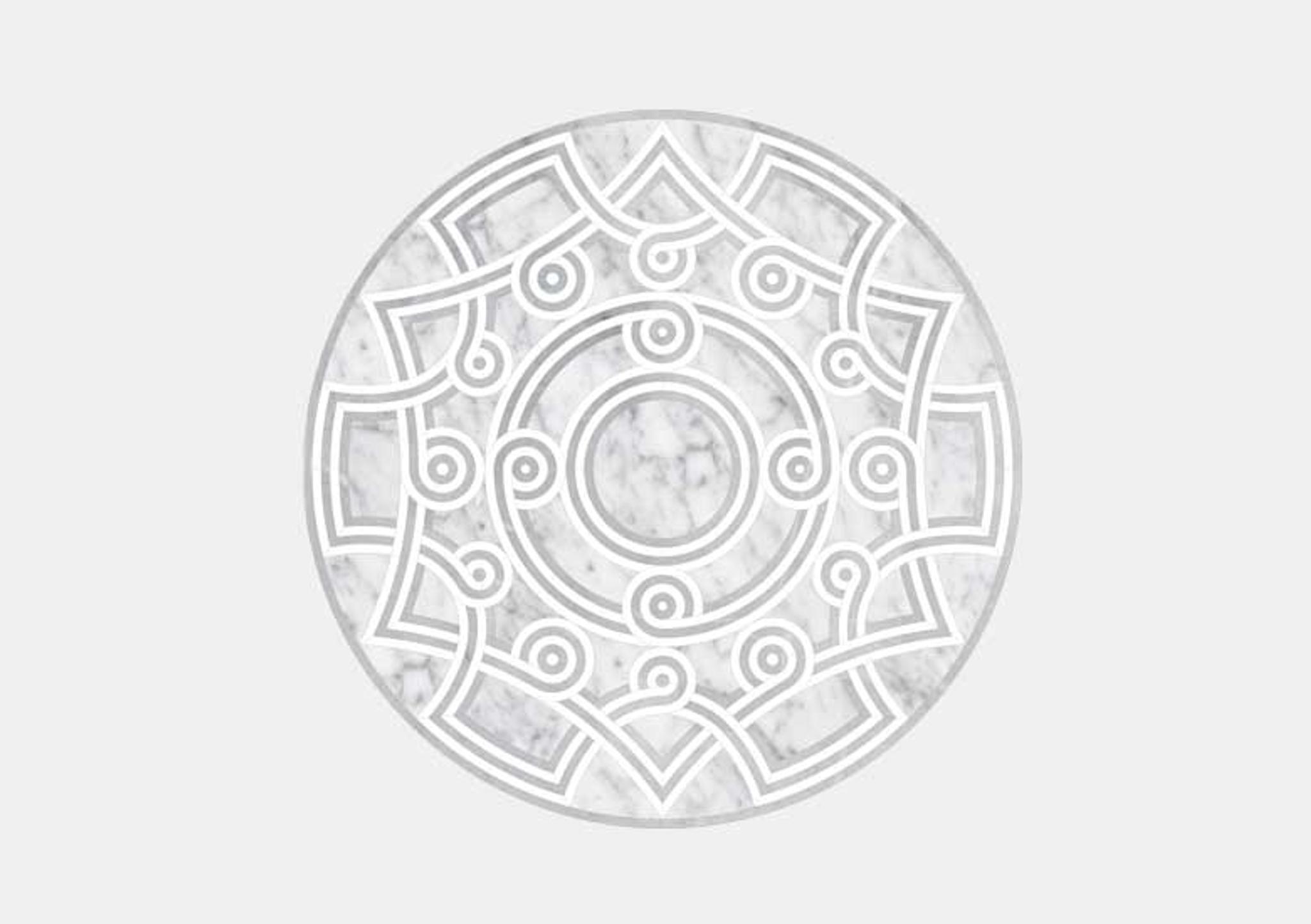 Hoa văn đá khảm marble Palermo — Rochelle Couture