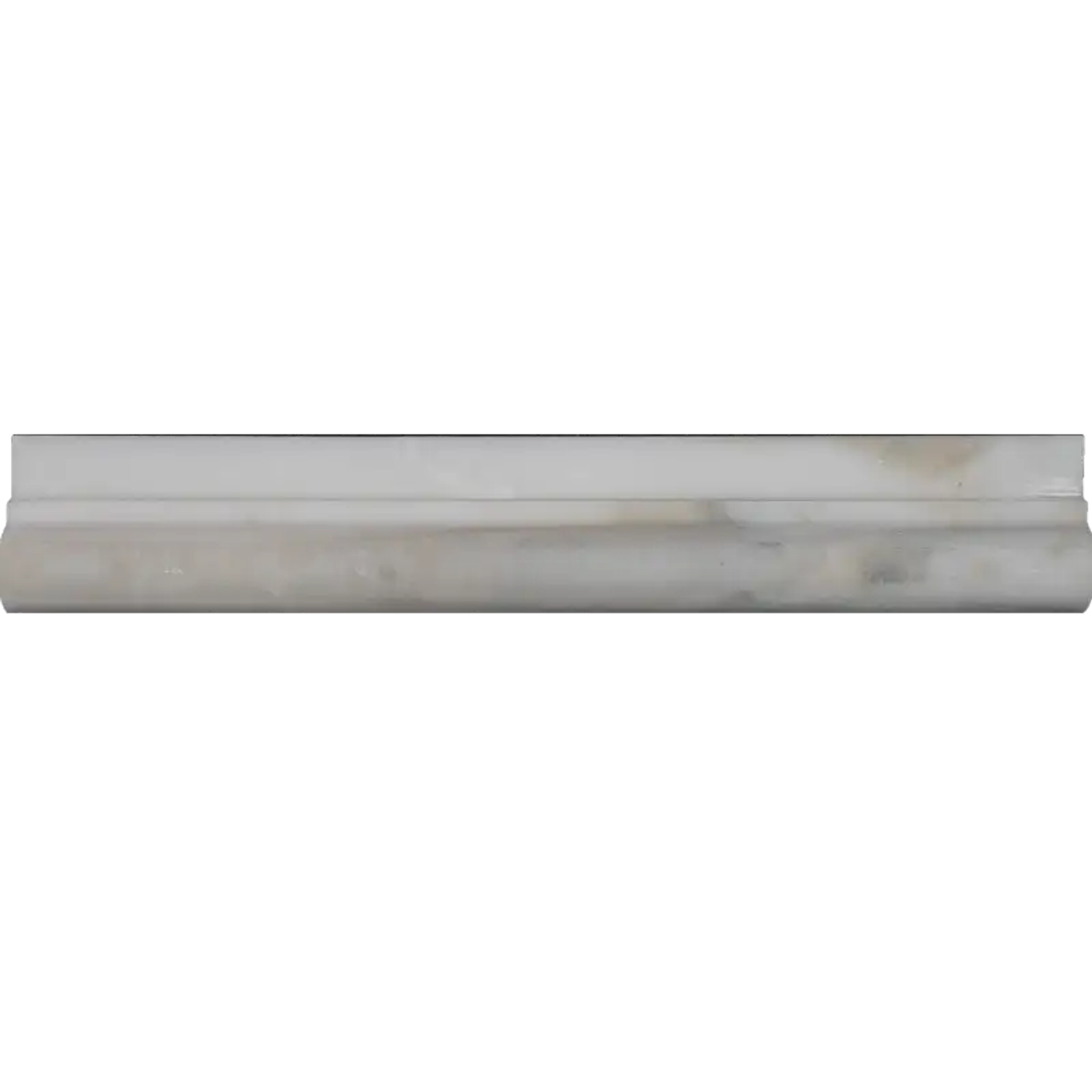 Phào chỉ đá Calacatta Chair Rail (viền giữa tường) — bề mặt mài mờ (honed), Rochelle Couture