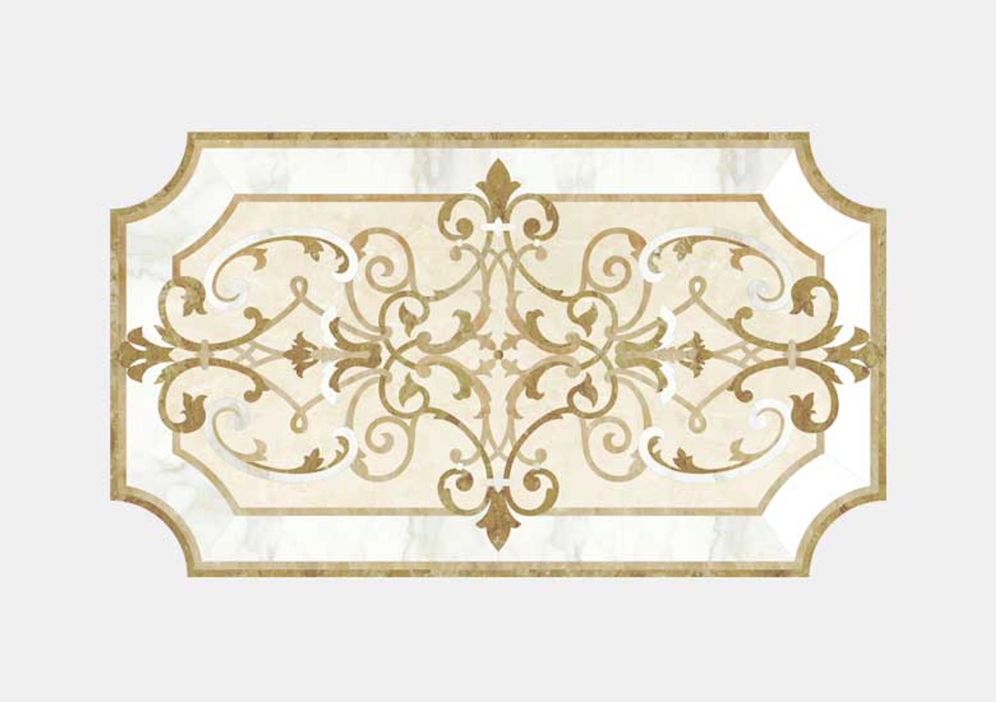 Hoa văn đá khảm marble Monte Carlo — Rochelle Couture