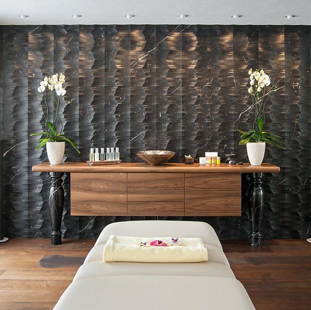 Vách đá 3D Palladio RV3 — bề mặt đá tự nhiên điêu khắc nổi khối, Lithos