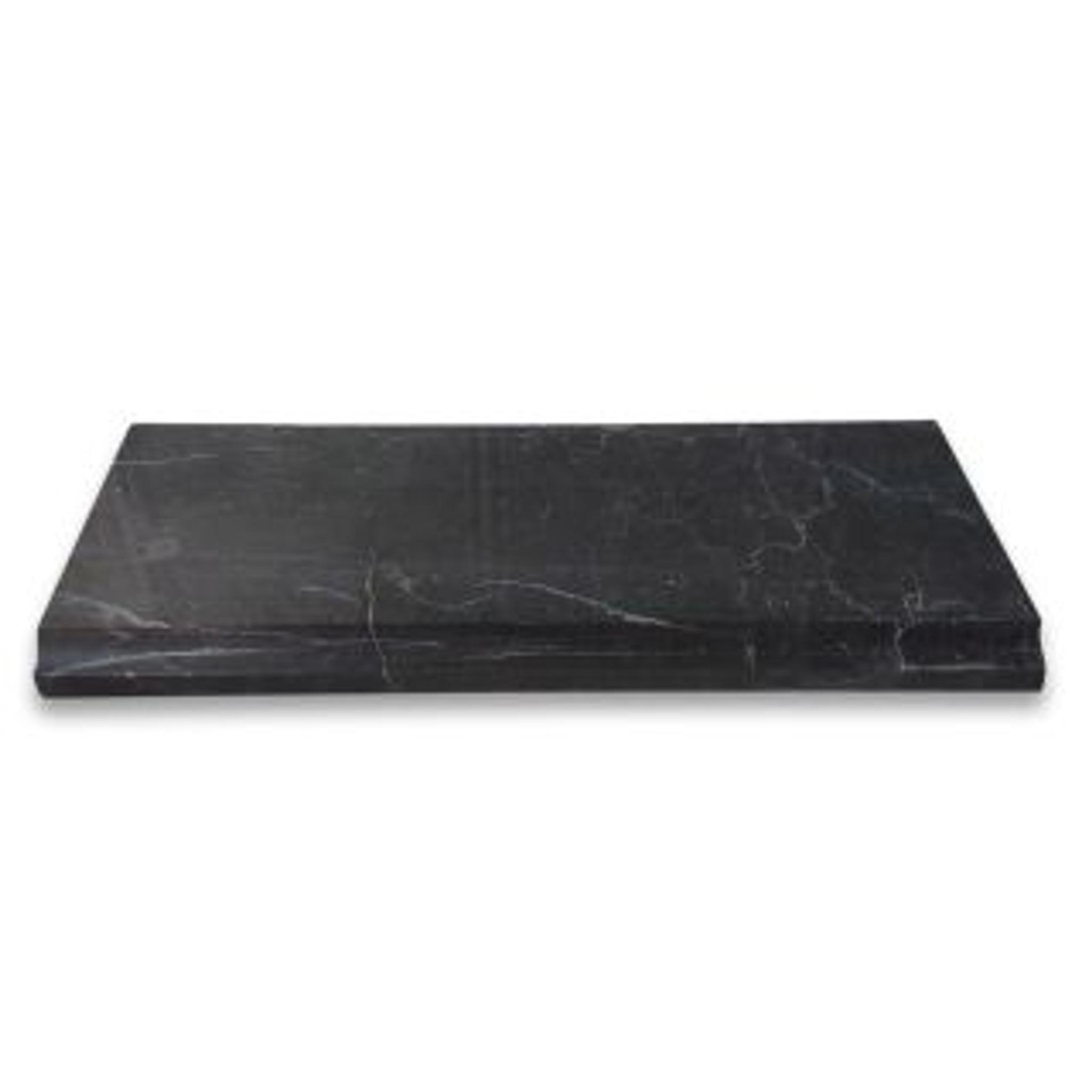 Phào chỉ đá Nero Marquina Baseboard (phào chân tường) — bề mặt đánh bóng (polished), Rochelle Couture