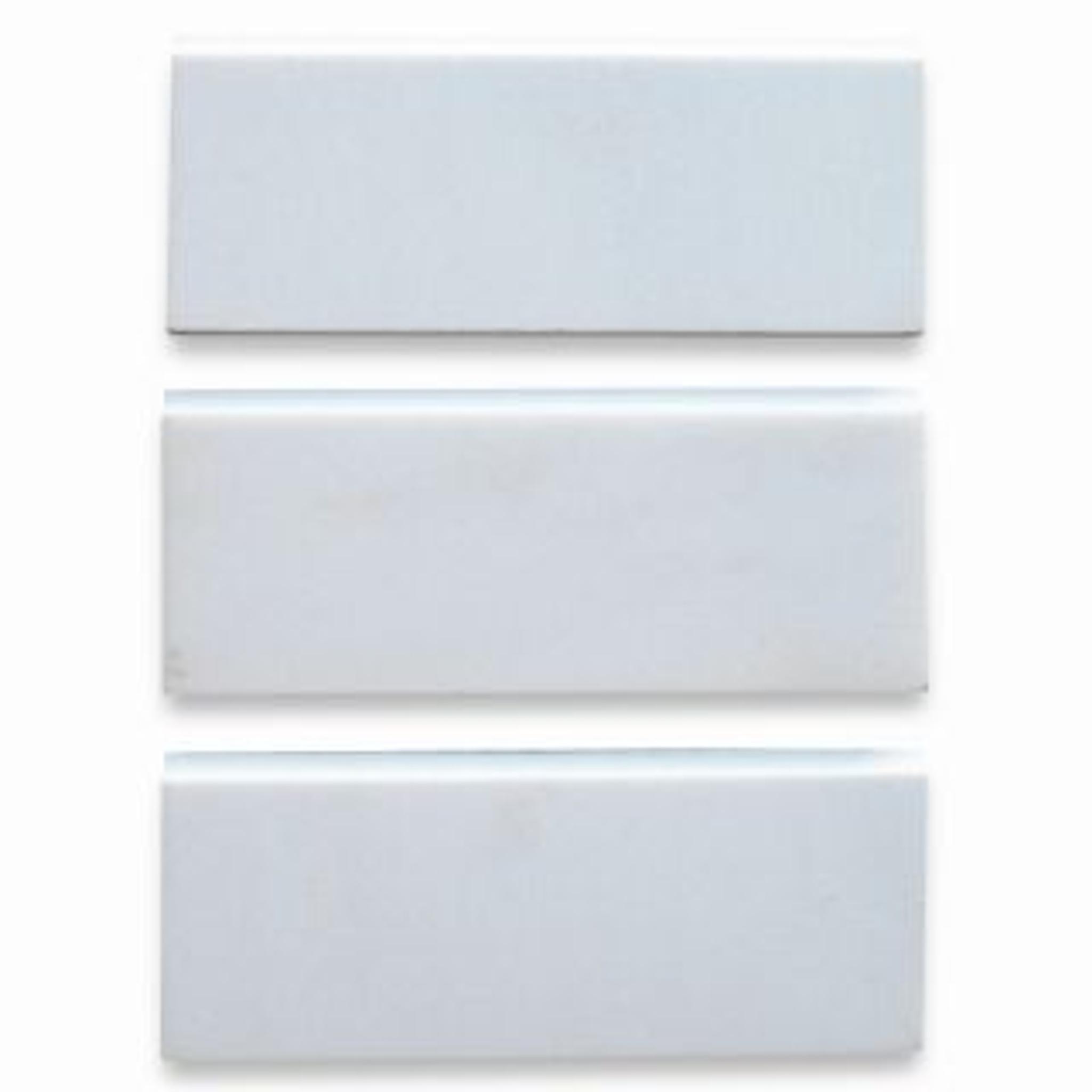 Phào chỉ đá Thassos Baseboard (phào chân tường) — bề mặt mài mờ (honed), Rochelle Couture