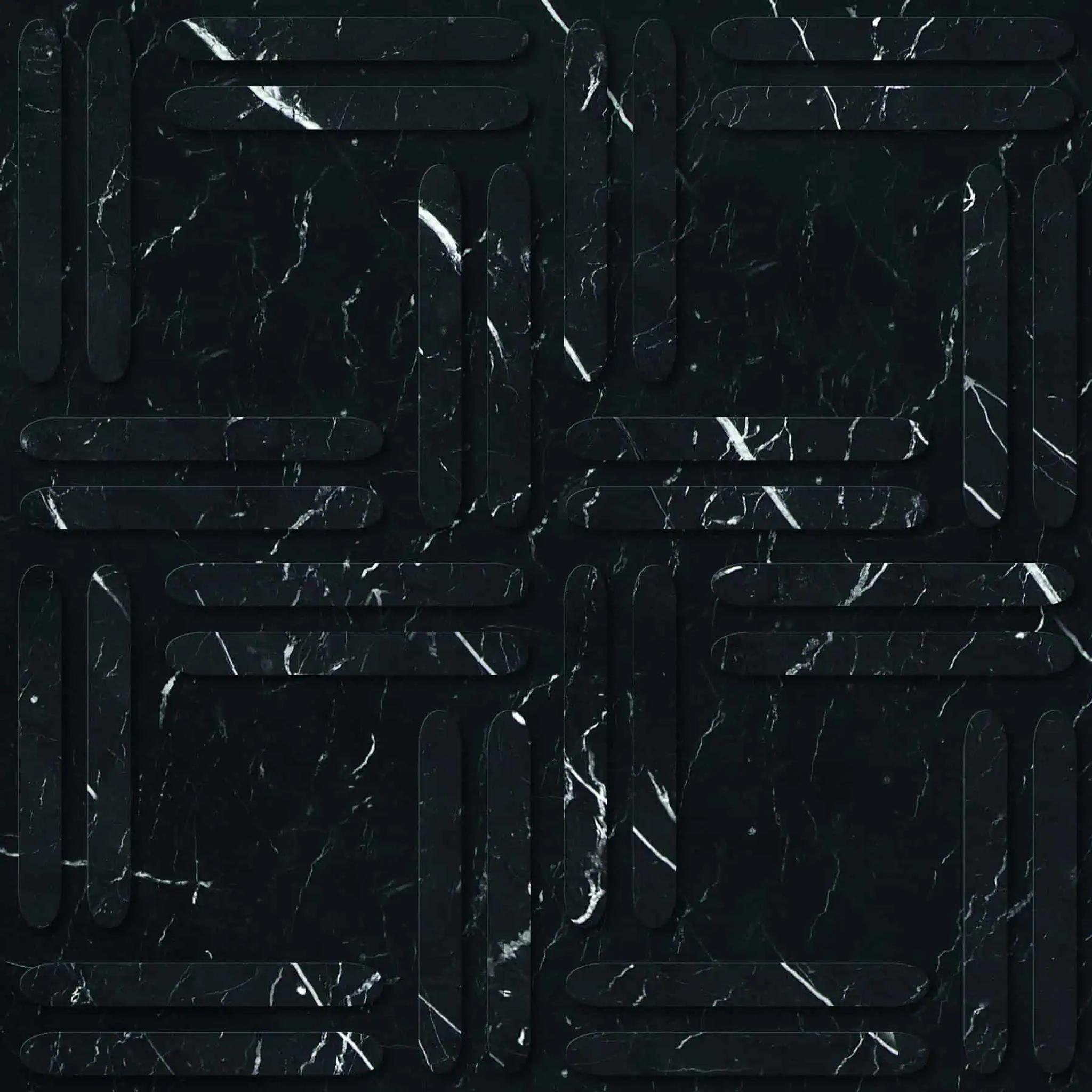 Vách đá 3D Weave — bề mặt marble điêu khắc nổi khối, Kreoo
