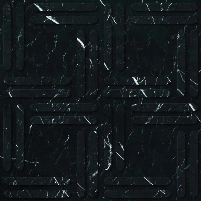 Vách đá 3D Weave — bề mặt marble điêu khắc nổi khối, Kreoo