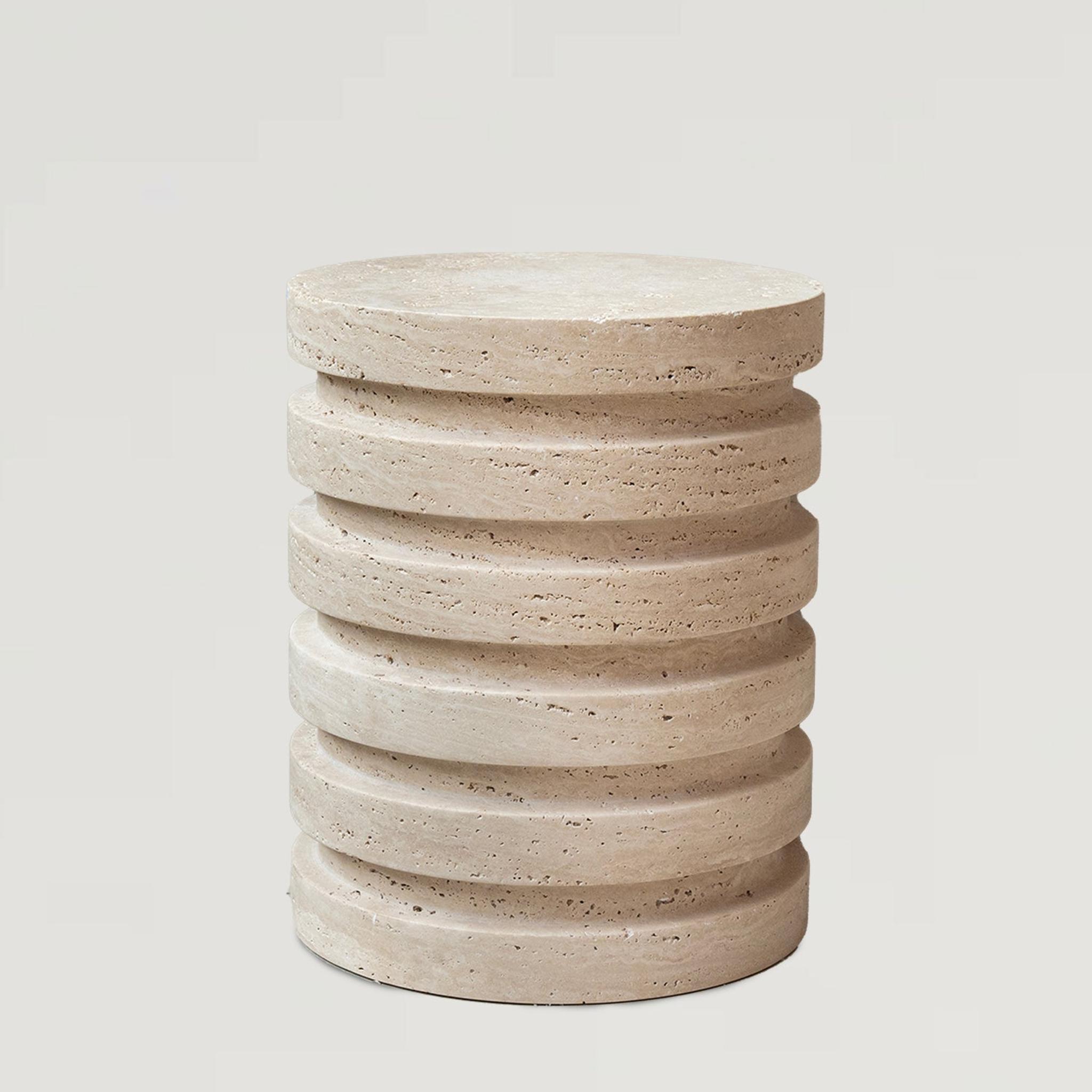 Đôn Layer — nội thất đá Rochelle