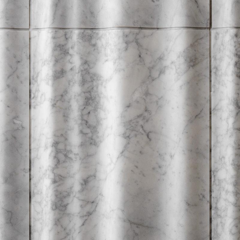 Vách đá 3D Chiffon — bề mặt đá tự nhiên điêu khắc nổi khối, Lithos