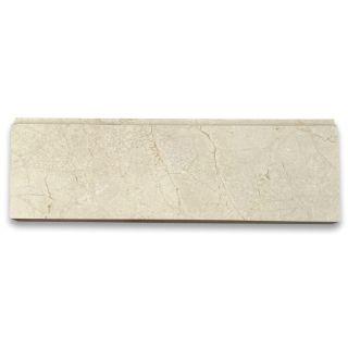 Phào chỉ đá Crema Marfil Baseboard (phào chân tường) — bề mặt đánh bóng (polished), Rochelle Couture