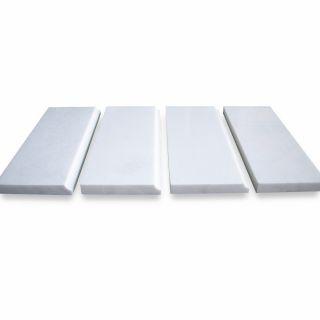 Phào chỉ đá Thassos Baseboard (phào chân tường) — bề mặt đánh bóng (polished), Rochelle Couture