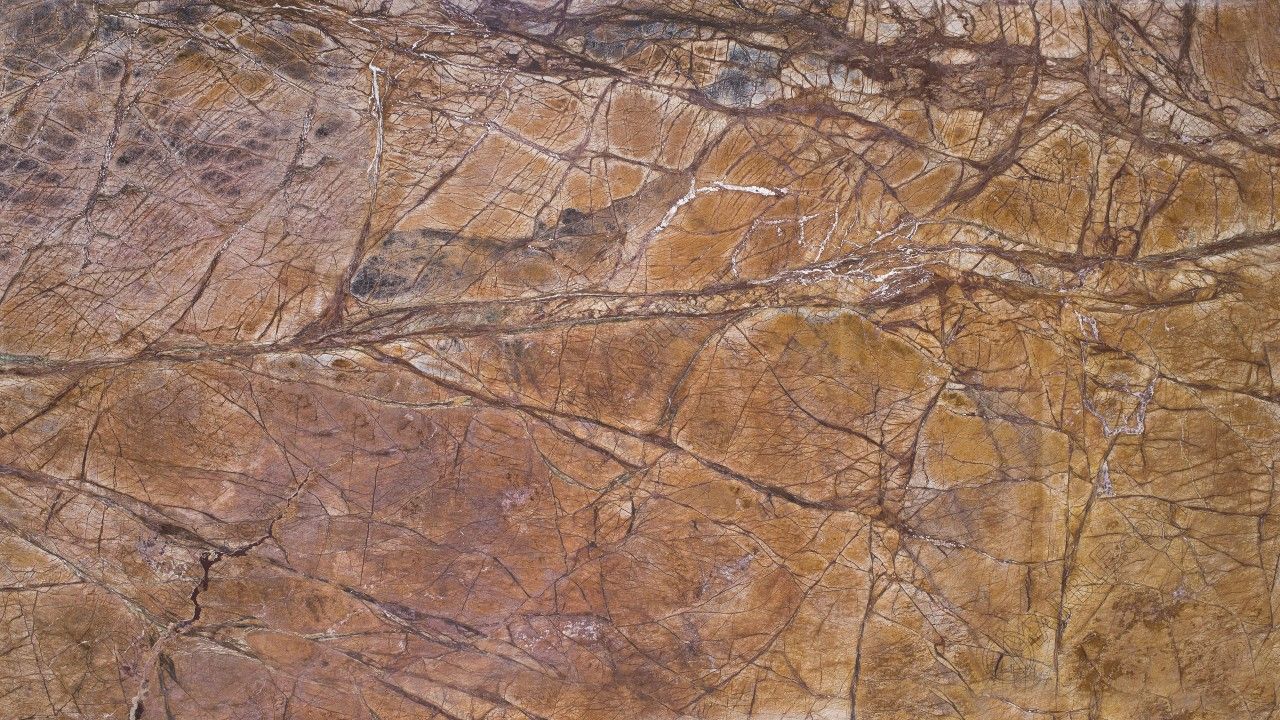 Đá Rainforest Brown — đá marble (cẩm thạch), ảnh bề mặt