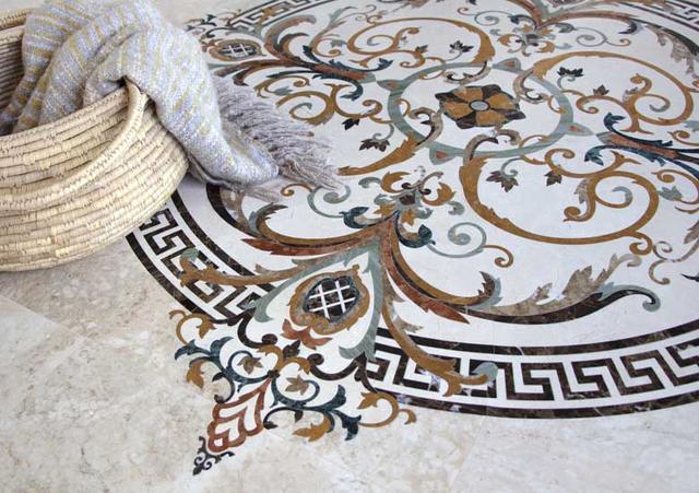 Hoa văn đá khảm marble European — Rochelle Stone