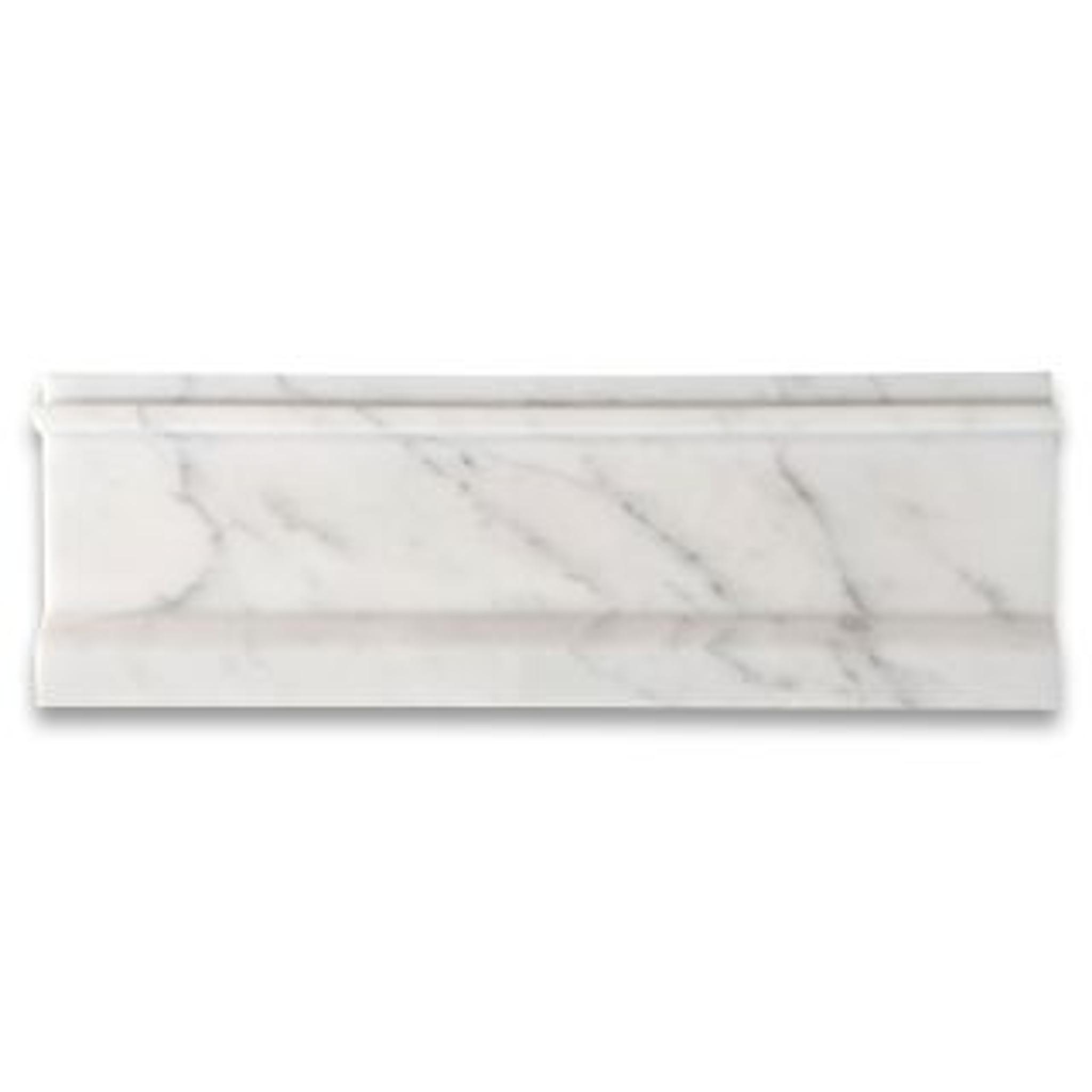 Phào chỉ đá Carrara Plaza Trim — bề mặt đánh bóng (polished), Rochelle Couture