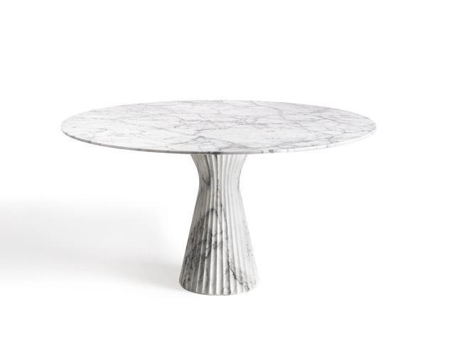 Bàn ăn Odette — nội thất đá Rochelle Stone