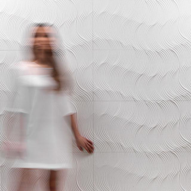 Vách đá 3D Crine — bề mặt đá tự nhiên điêu khắc nổi khối, Lithos