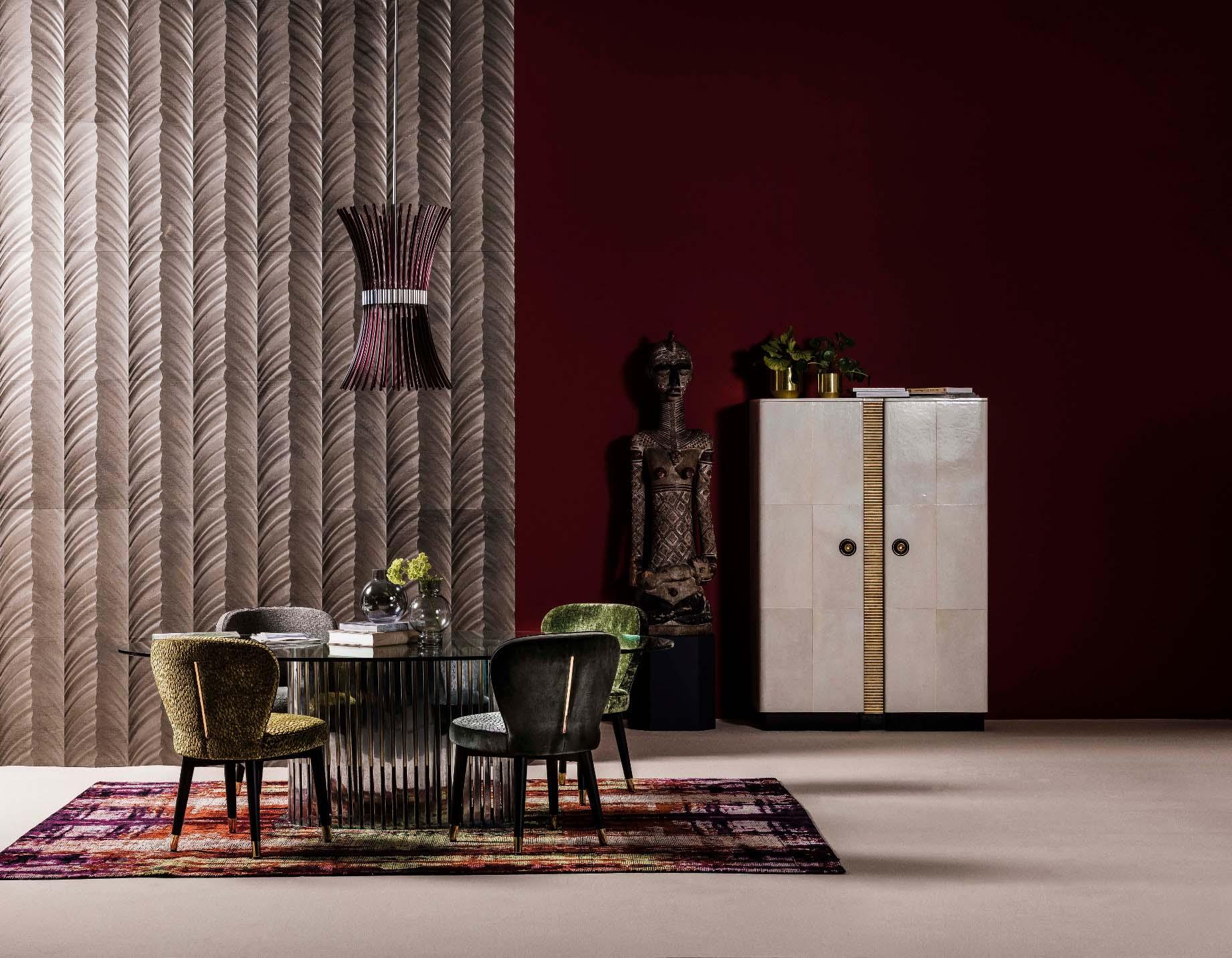 Vách đá 3D Grano — bề mặt đá tự nhiên điêu khắc nổi khối, Lithos