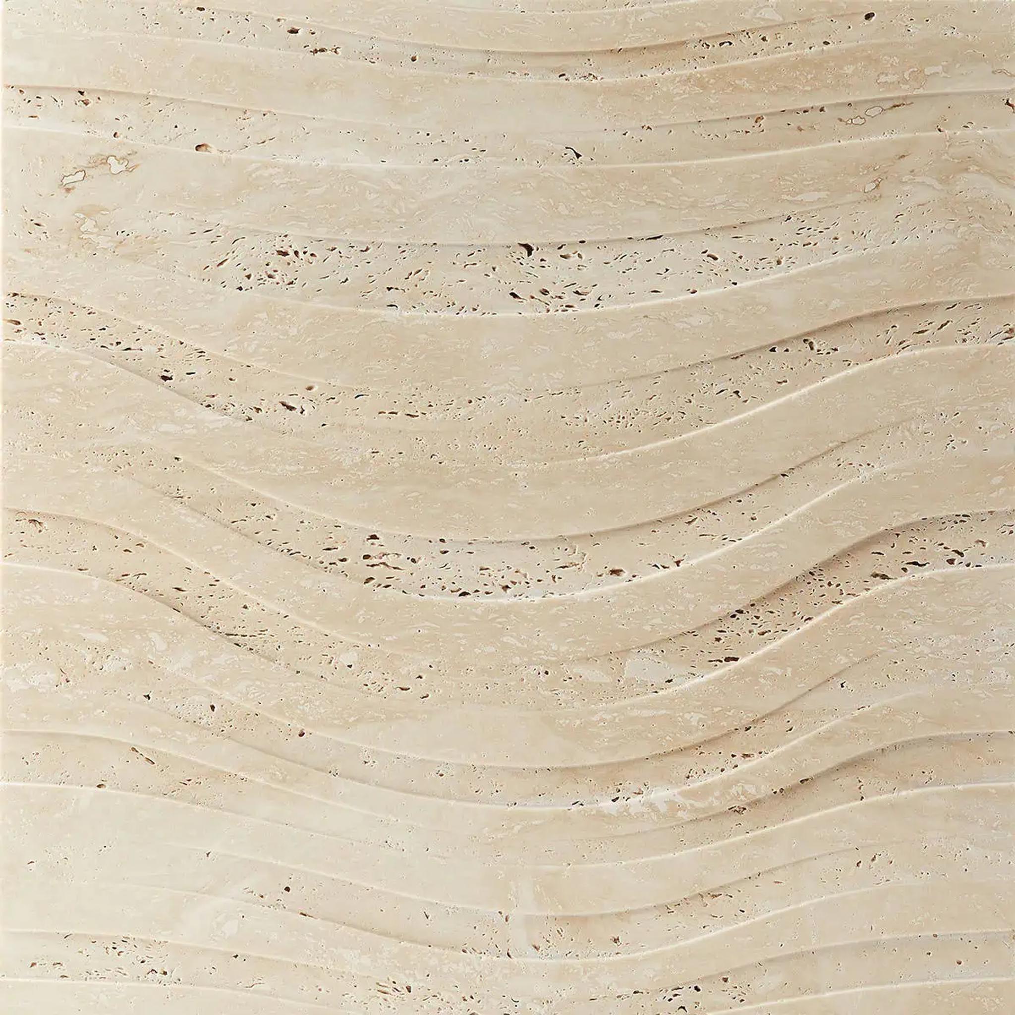 Vách đá 3D Zen — bề mặt marble điêu khắc nổi khối, Kreoo