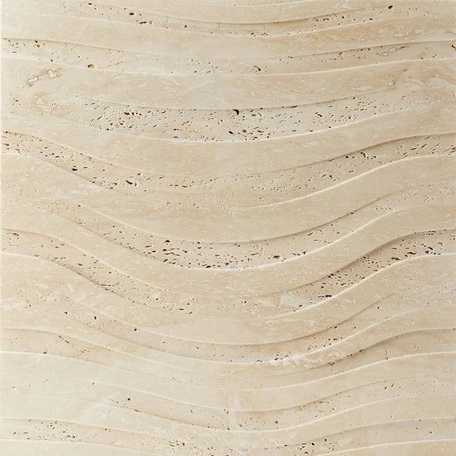 Vách đá 3D Zen — bề mặt marble điêu khắc nổi khối, Kreoo