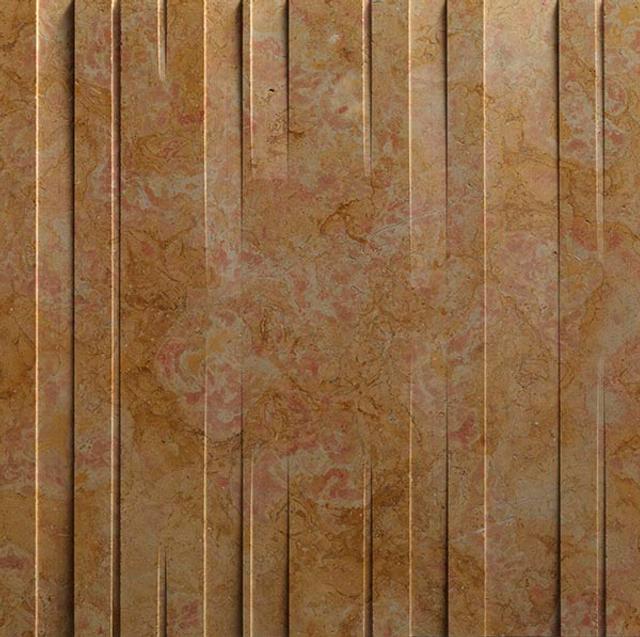 Vách đá 3D Barcode Uno — bề mặt đá tự nhiên điêu khắc nổi khối, Lithos