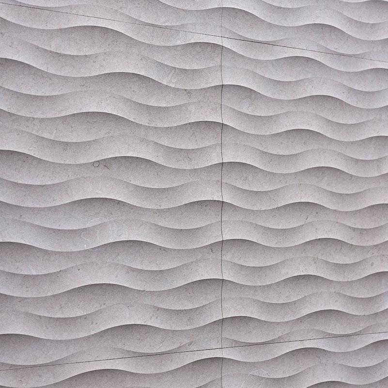 Vách đá 3D Fondo — bề mặt đá tự nhiên điêu khắc nổi khối, Lithos