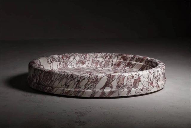 Khay tắm Southwell — nội thất đá Rochelle Stone