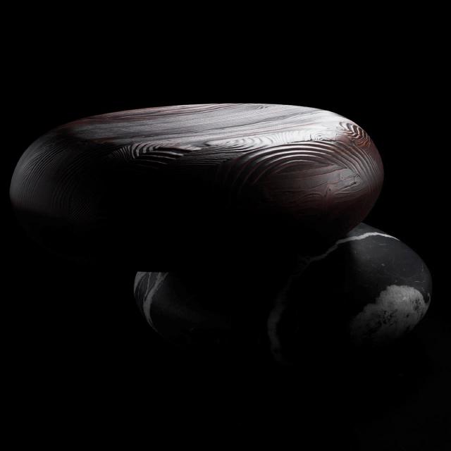 Đôn Pavé Stones — nội thất đá Rochelle Stone