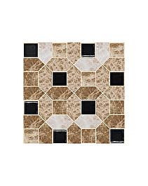Sàn họa tiết marble Elite 5 — Carrara trắng và Marquina đen, Rochelle Couture