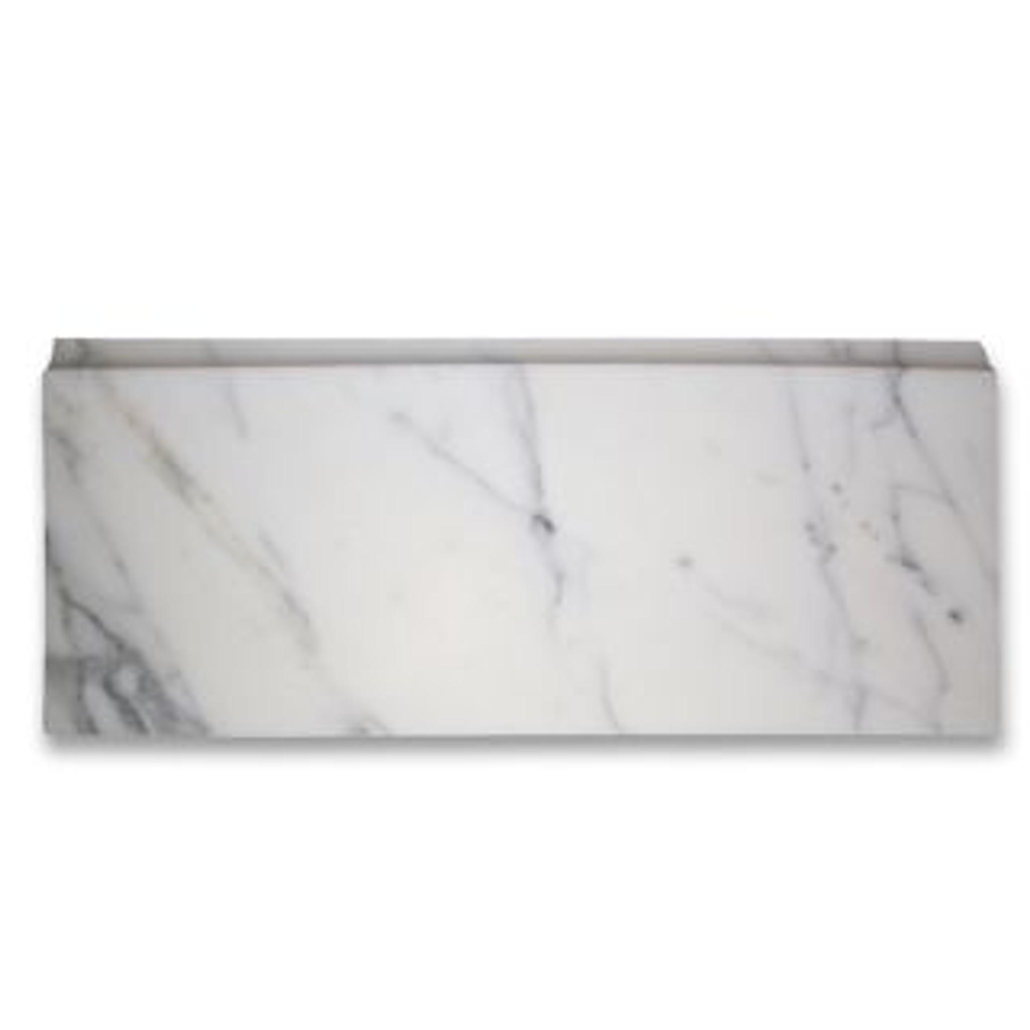 Phào chỉ đá Statuary Baseboard (phào chân tường) — bề mặt mài mờ (honed), Rochelle Couture