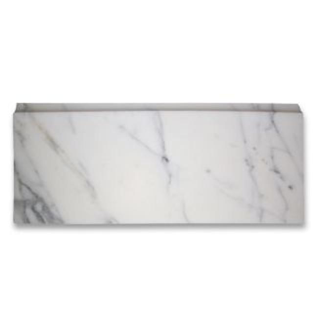 Phào chỉ đá Statuary Baseboard (phào chân tường) — bề mặt mài mờ (honed), Rochelle Stone