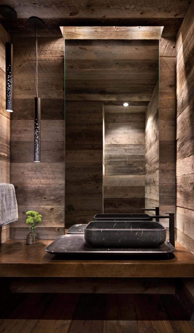 Lavabo đá dạng khối VIII — nội thất đá Rochelle Stone