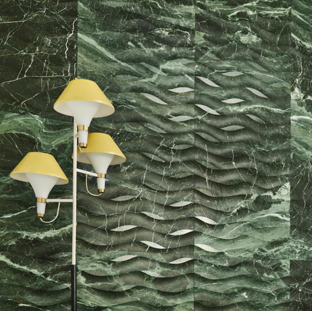 Vách đá 3D Lembo — bề mặt đá tự nhiên điêu khắc nổi khối, Lithos