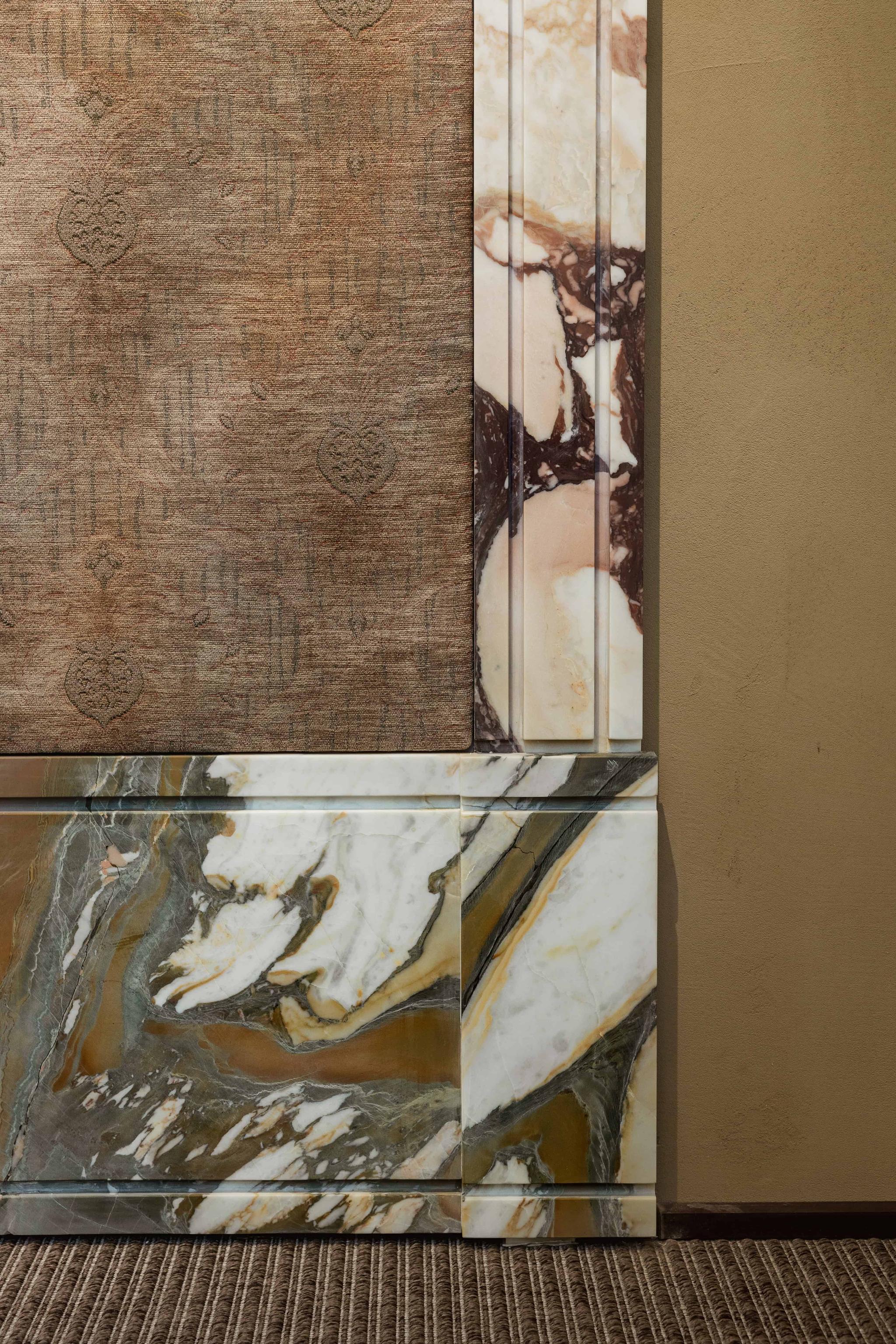 Vách đá 3D Century — bề mặt marble điêu khắc nổi khối, Kreoo
