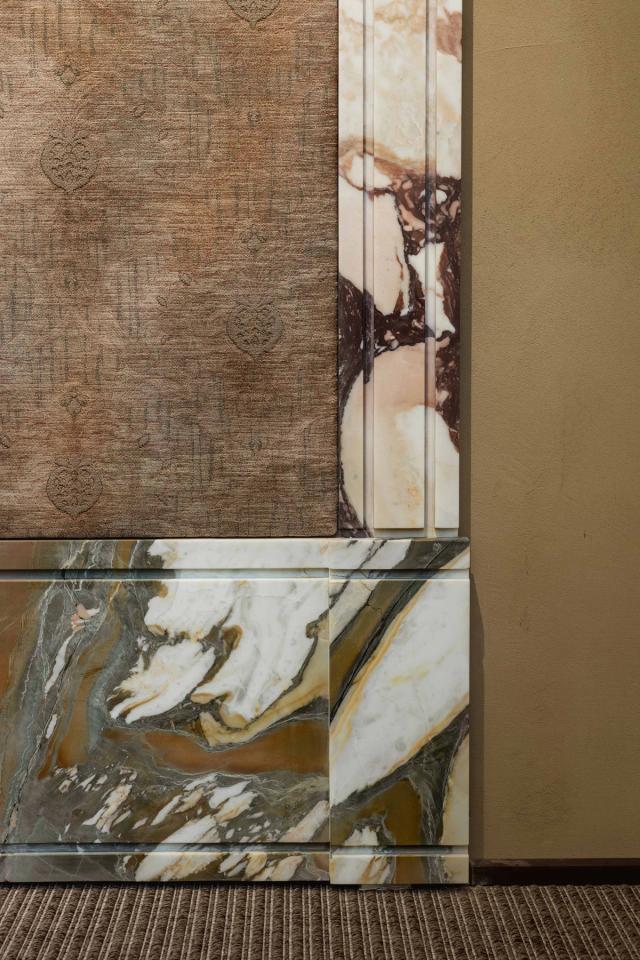 Vách đá 3D Century — bề mặt marble điêu khắc nổi khối, Kreoo