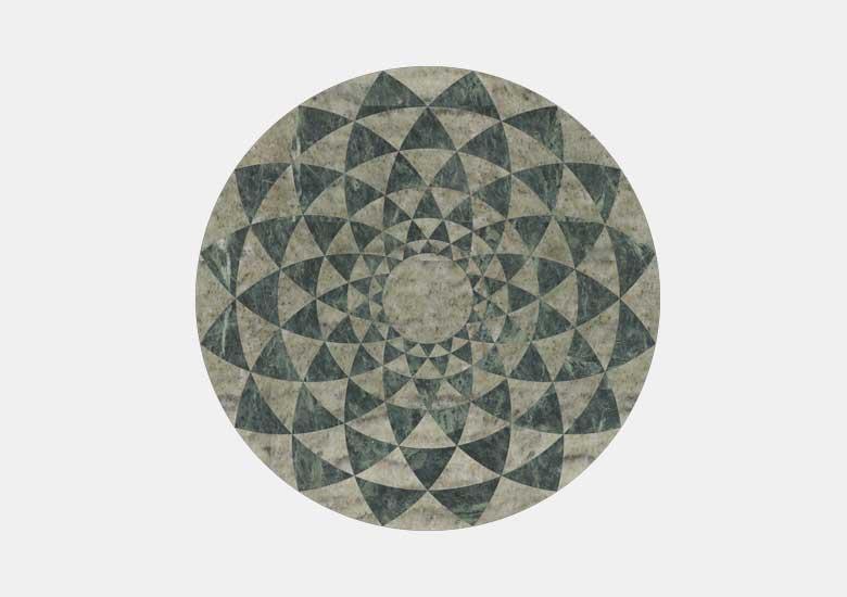 Hoa văn đá khảm marble Diamonte — Rochelle Couture