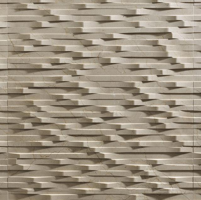 Vách đá 3D Strato — bề mặt đá tự nhiên điêu khắc nổi khối, Lithos