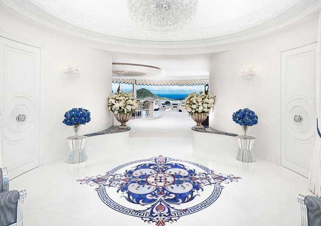 Hoa văn đá khảm marble Imperial — Rochelle Stone