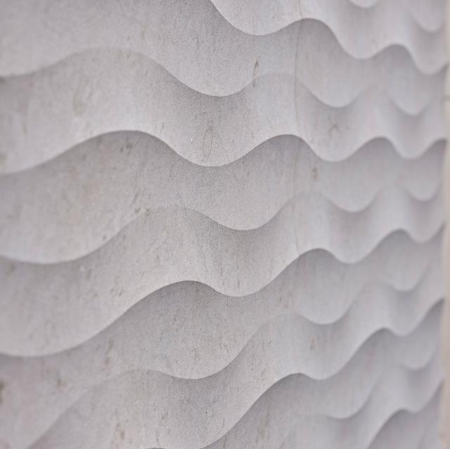 Vách đá 3D Fondo — bề mặt đá tự nhiên điêu khắc nổi khối, Lithos