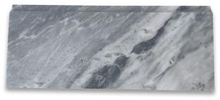 Phào chỉ đá Bardiglio Baseboard (phào chân tường) — bề mặt đánh bóng (polished), Rochelle Couture