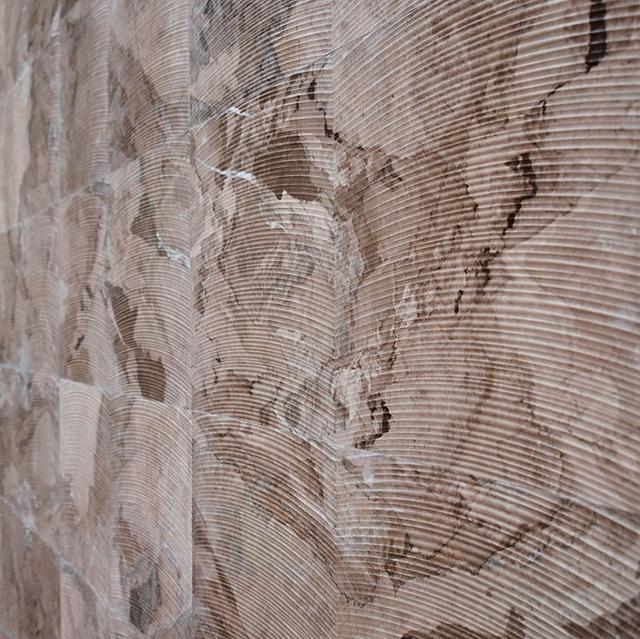Vách đá 3D Dune — bề mặt đá tự nhiên điêu khắc nổi khối, Lithos