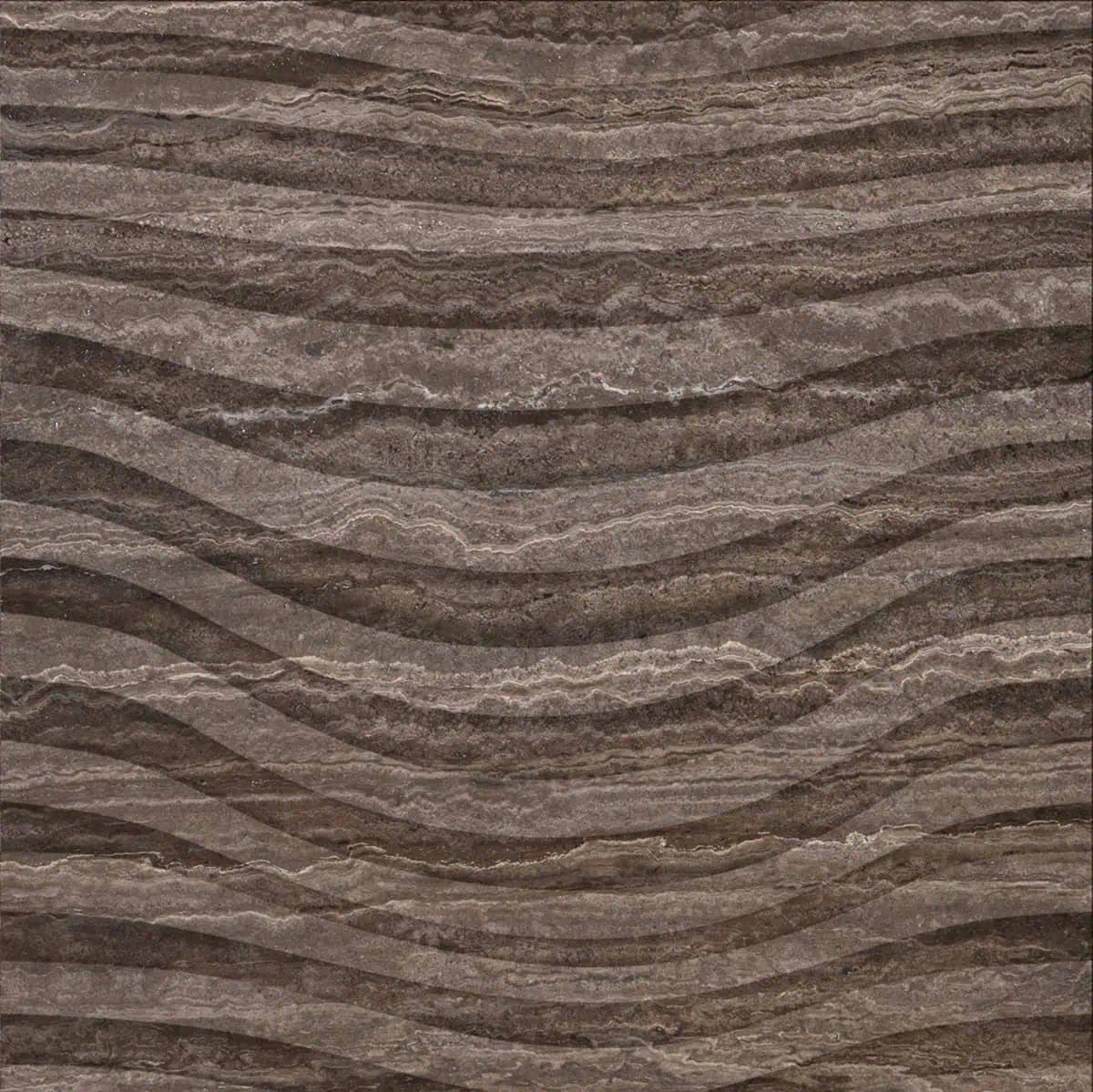 Vách đá 3D Zen — bề mặt marble điêu khắc nổi khối, Kreoo