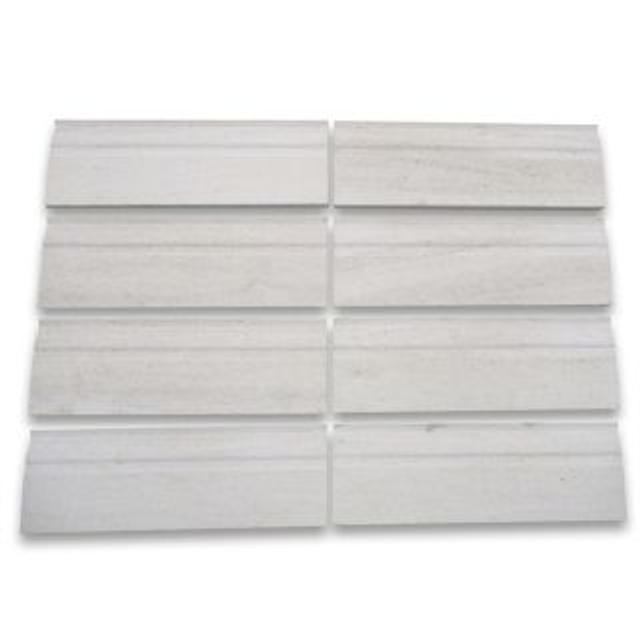 Phào chỉ đá Marble Crown (phào đỉnh) — bề mặt mài mờ (honed), Rochelle Stone